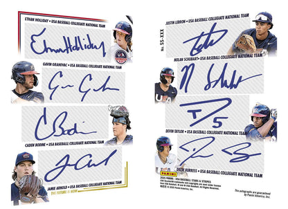 2025 Panini Stars and Stripes USA Baseball Hobby Box