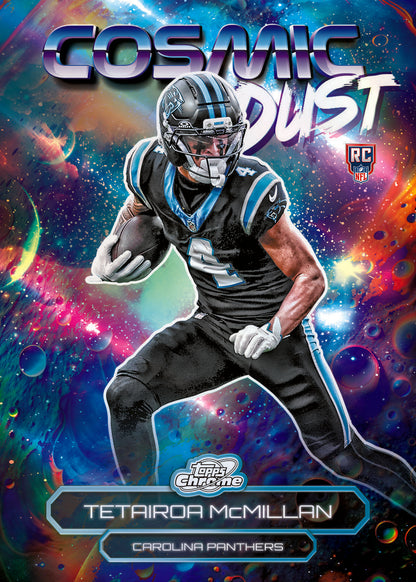 2025 Topps Cosmic Chrome Football Hobby 8 Box Case