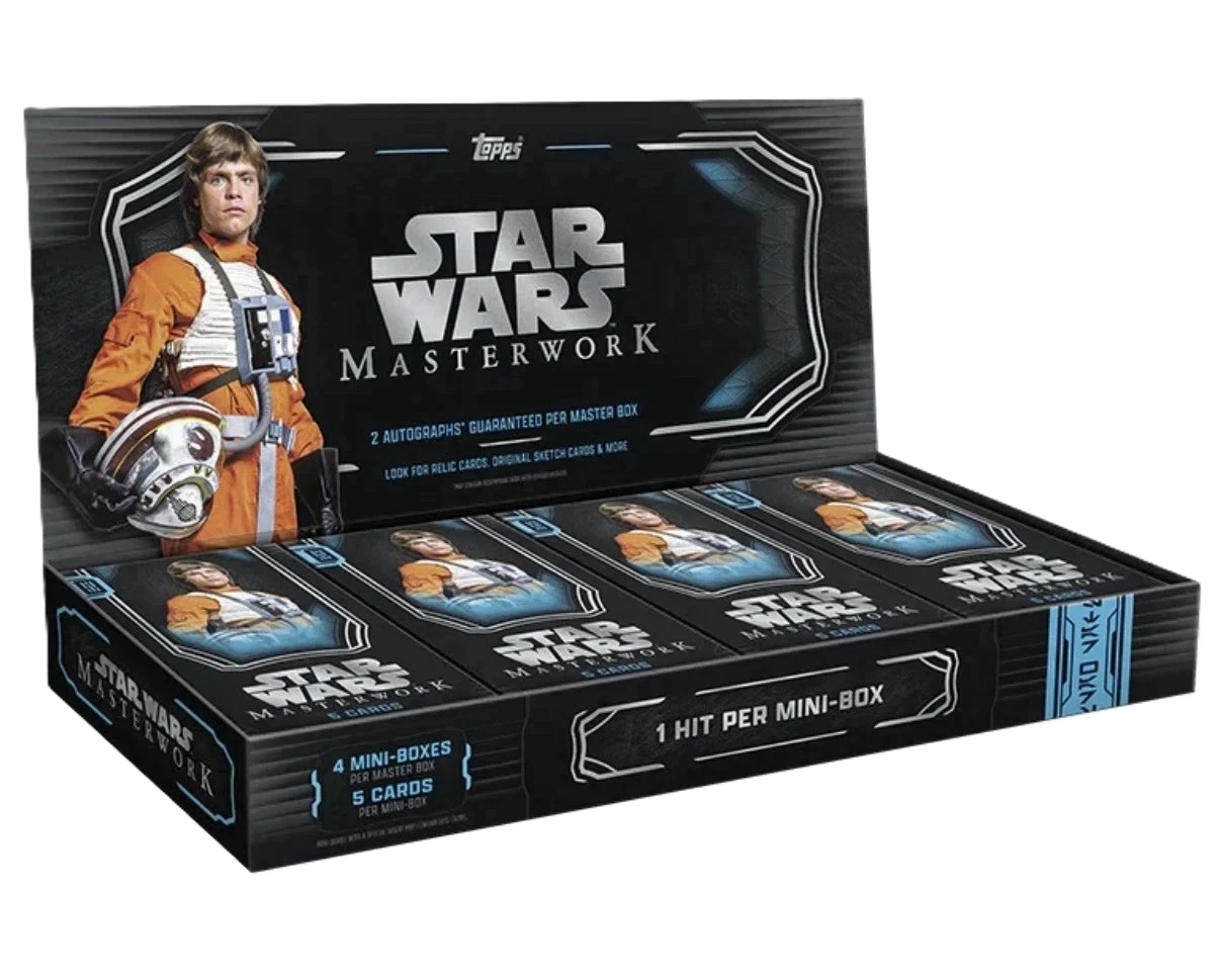 2025 Topps Star Wars Masterwork Hobby 8 Box Case