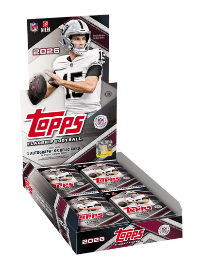 2026 Topps Football Hobby 12 Box Case