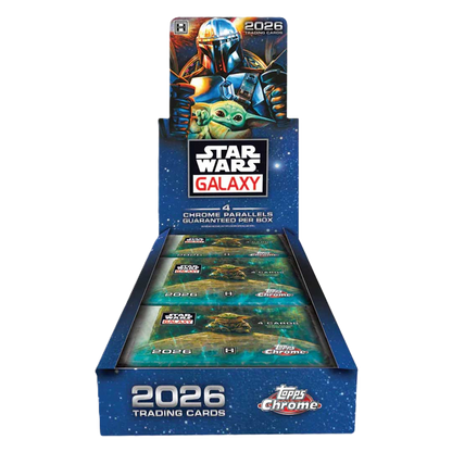 2026 Topps Star Wars Chrome Galaxy Hobby Box
