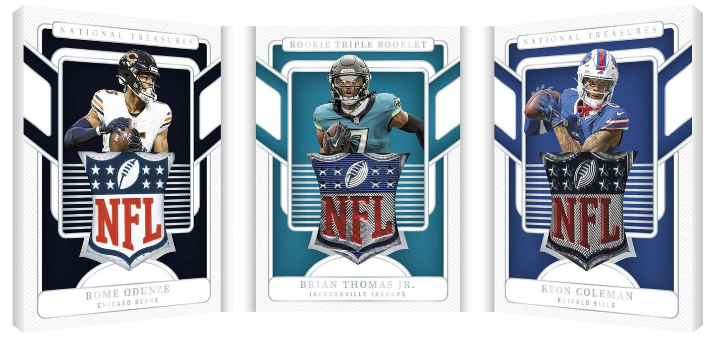 2024 Panini National Treasures Football Hobby 4 Box Case