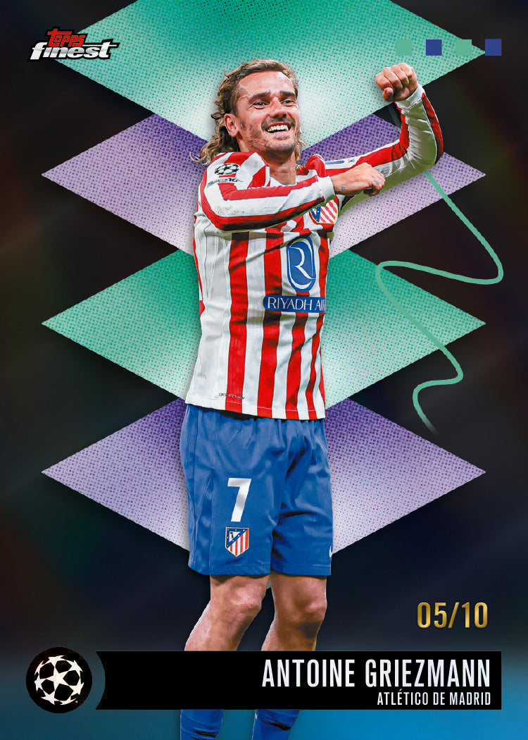 2025/26 Topps UEFA Club Competitions Finest Soccer Hobby 8 Box Case