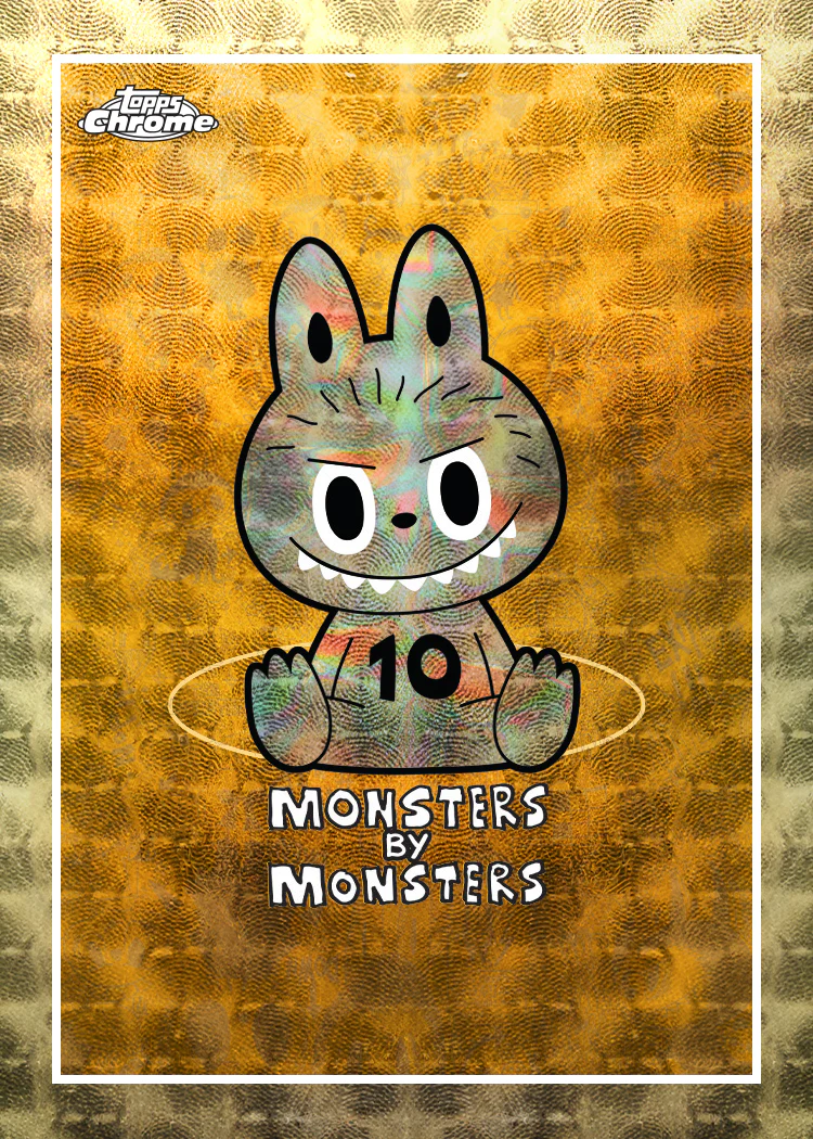 2025 Topps Chrome Labubu 10th Anniversary Hobby Box