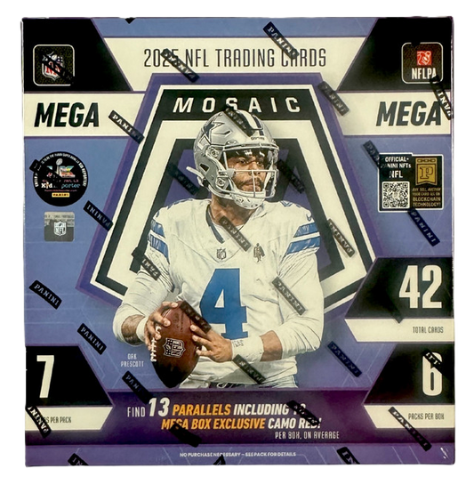2025 Panini Mosaic Football Hobby Mega Box