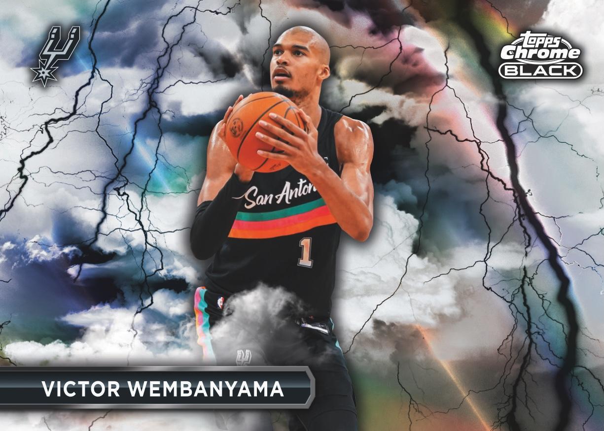 2025/26 Topps Chrome Black Basketball Hobby 8 Box Case