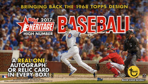 2017 Topps Heritage High Number Hobby Box