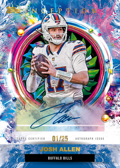 2026 Topps Inception Football Hobby 8 Box Case