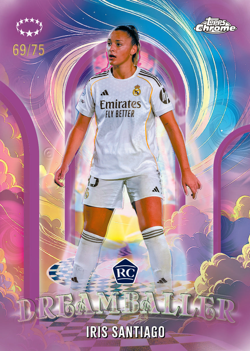 2025/26 Topps UEFA Women's Champions League Chrome Soccer Hobby Box