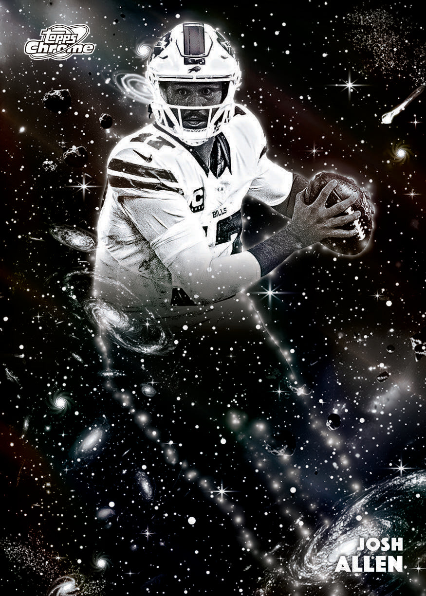 2025 Topps Cosmic Chrome Football Hobby 8 Box Case