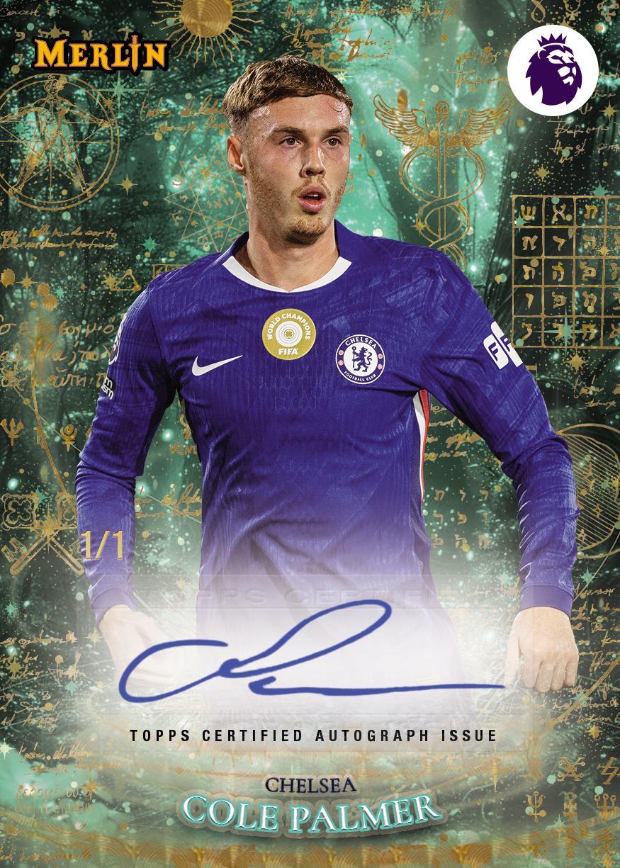 2026 Topps Merlin Premier League Soccer Hobby 12 Box Case