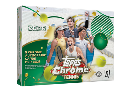 2026 Topps Chrome Tennis Delight Box
