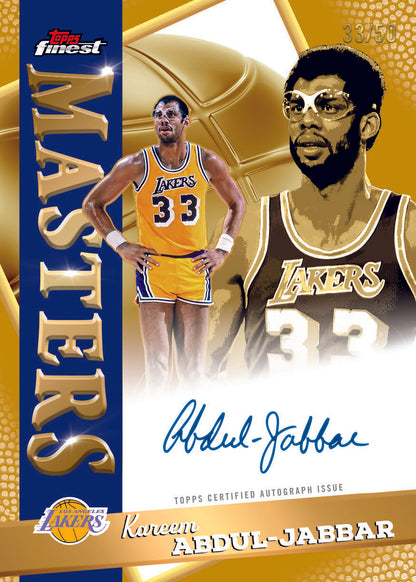 2025/26 Topps Finest Basketball Hobby 8 Box Case