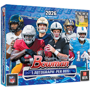 2026 Bowman Football Sapphire Edition Box