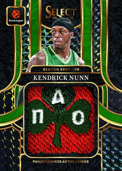 2025/26 Panini Select EuroLeague Basketball Hobby Box