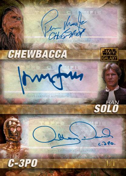 2026 Topps Star Wars Chrome Galaxy Hobby Box