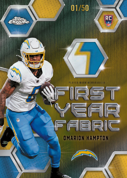 2025 Topps Chrome Football Blaster Box
