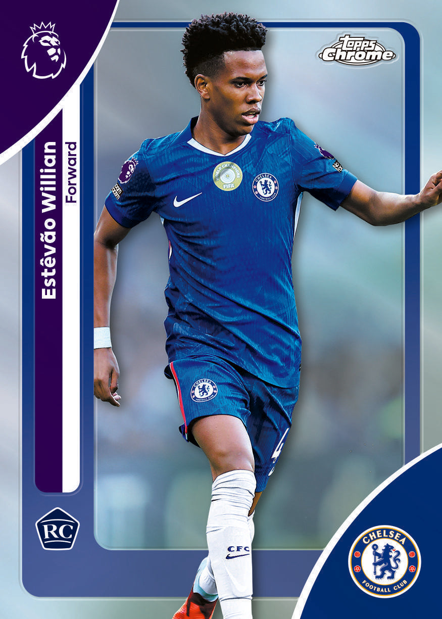 2026 Topps Chrome Premier League Soccer Blaster 40 Box Case