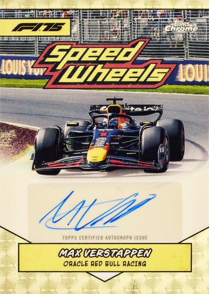 2025 Topps Chrome Formula 1 Racing Hobby 12 Box Case