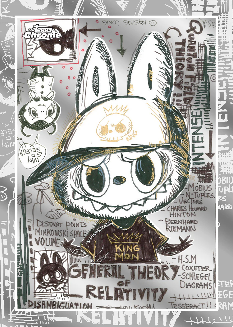 2025 Topps Chrome Labubu 10th Anniversary Hobby Box