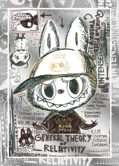 2025 Topps Chrome Labubu 10th Anniversary Hobby Box