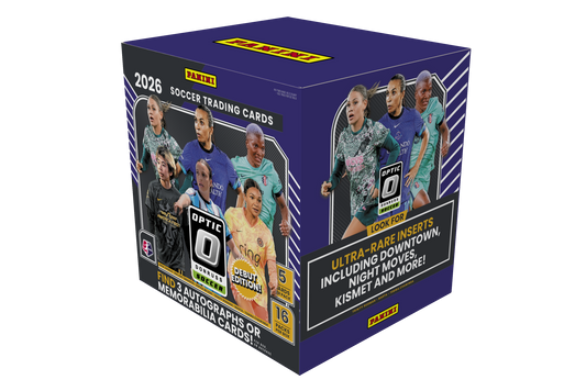 2026 Panini Donruss Optic NWSL Soccer Hobby 12 Box Case