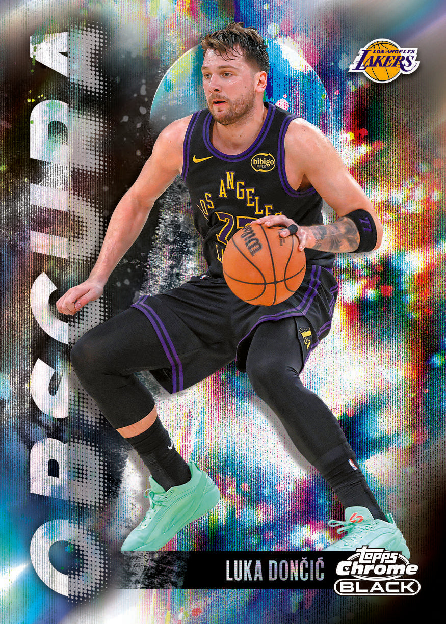 2025/26 Topps Chrome Black Basketball Hobby Box