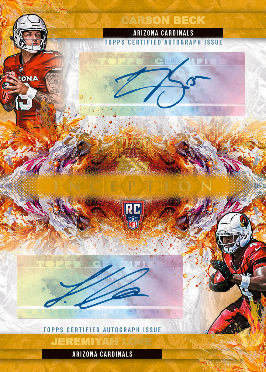 2026 Topps Inception Football Hobby Box