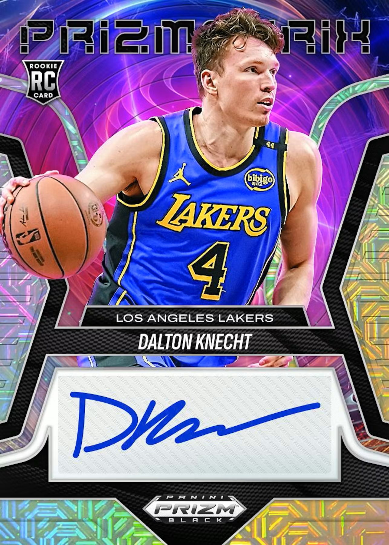 2024/25 Panini Prizm Black Basketball Hobby 12 Box Case
