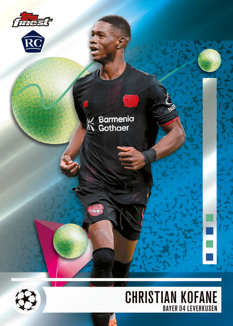2025/26 Topps UEFA Club Competitions Finest Soccer Hobby 8 Box Case