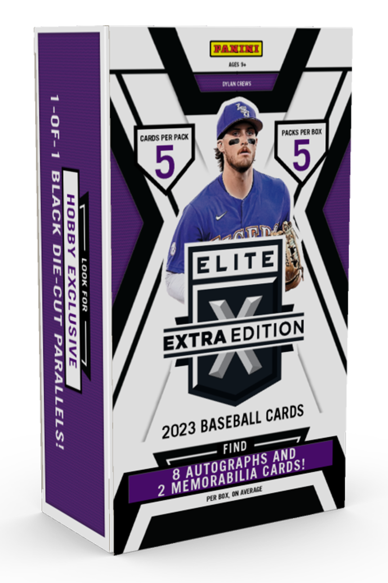 2023 Panini Elite Extra Edition Baseball Hobby 20 Box Case