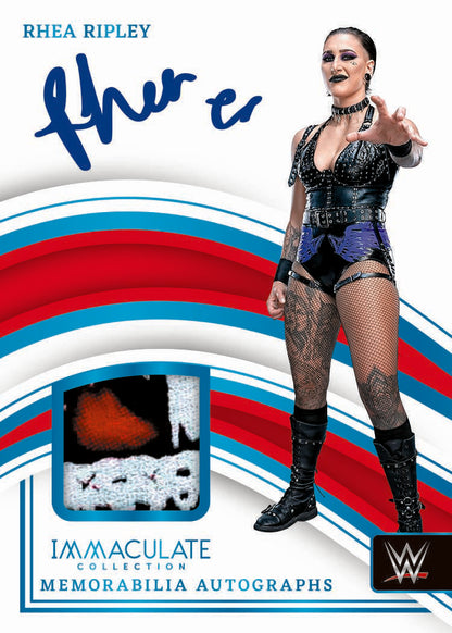 2023 Panini Immaculate WWE Hobby 5 Box Case