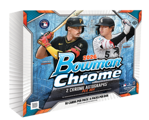 2026 Bowman Chrome Baseball Hobby 12 Box Case