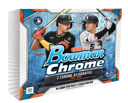 2026 Bowman Chrome Baseball Hobby 12 Box Case
