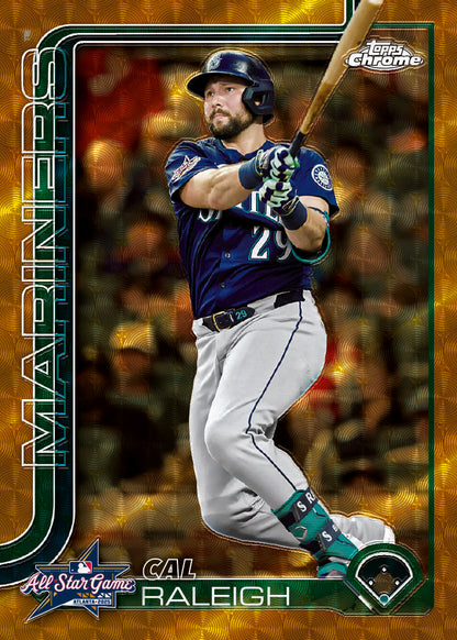 2025 Topps Chrome Update Series Baseball Blaster Box