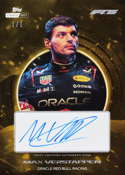2025 Topps Chrome Formula 1 Racing Hobby 12 Box Case