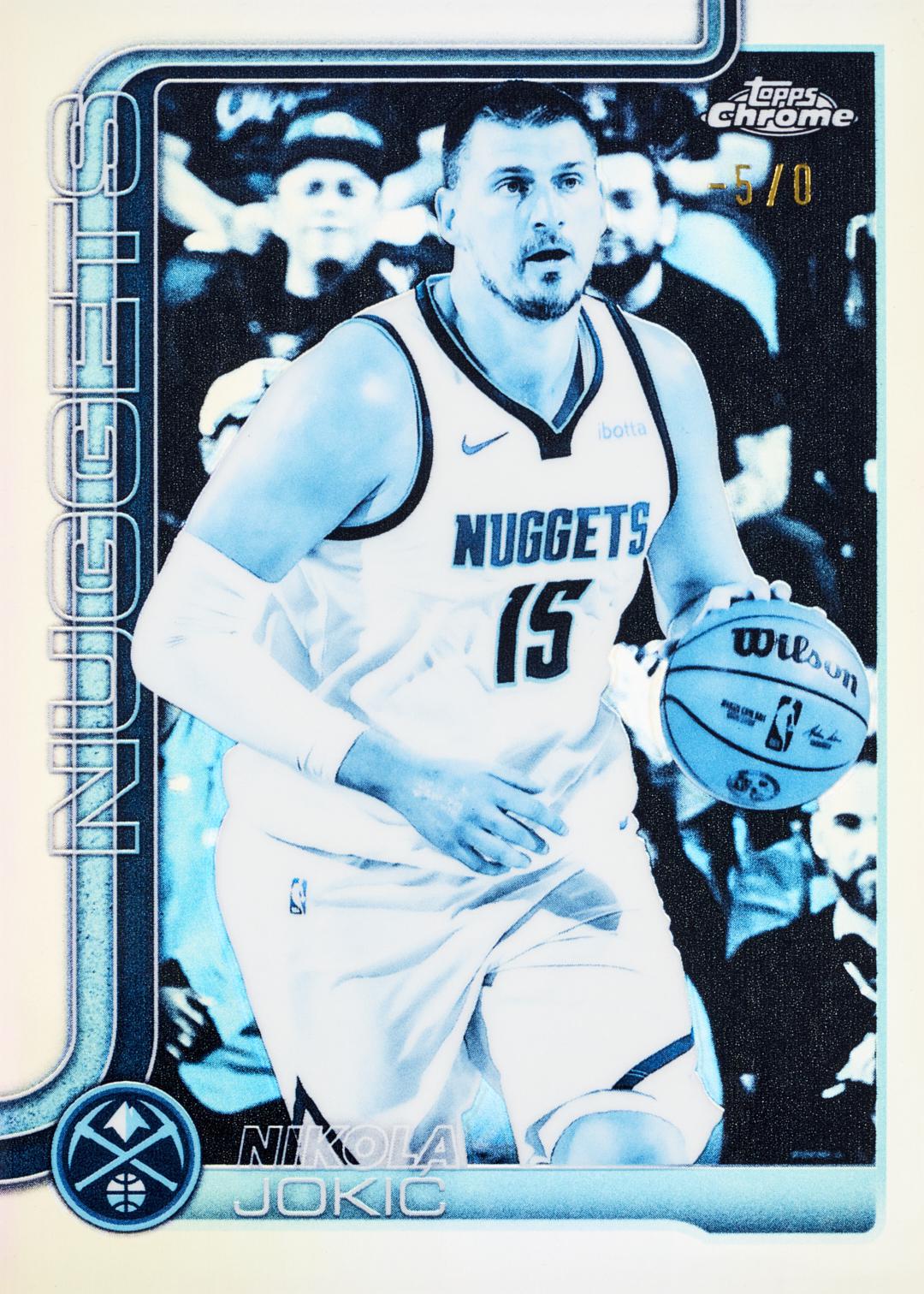 2025/26 Topps Chrome Basketball Blaster Box