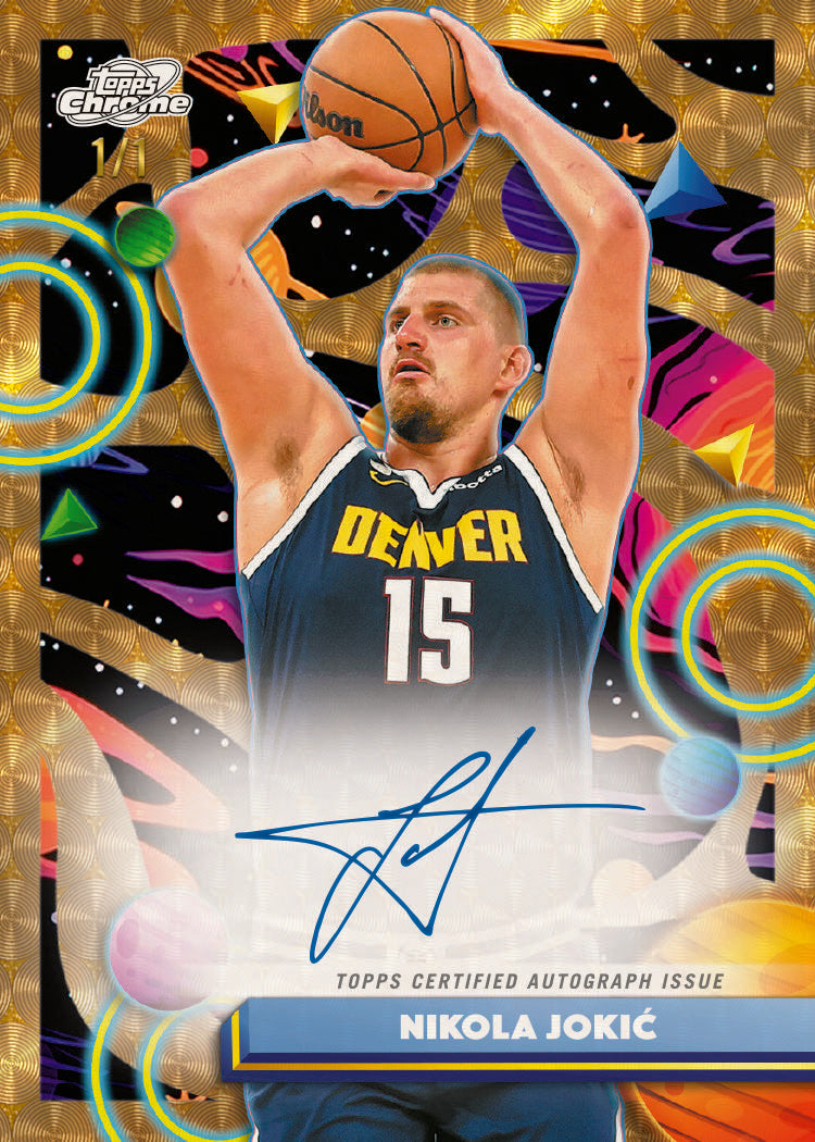 2025/26 Topps Cosmic Chrome Basketball Hobby 8 Box Case