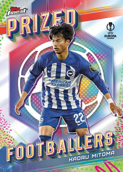 2023/24 Topps UEFA Club Competitions Finest Soccer Hobby 8-Box Case