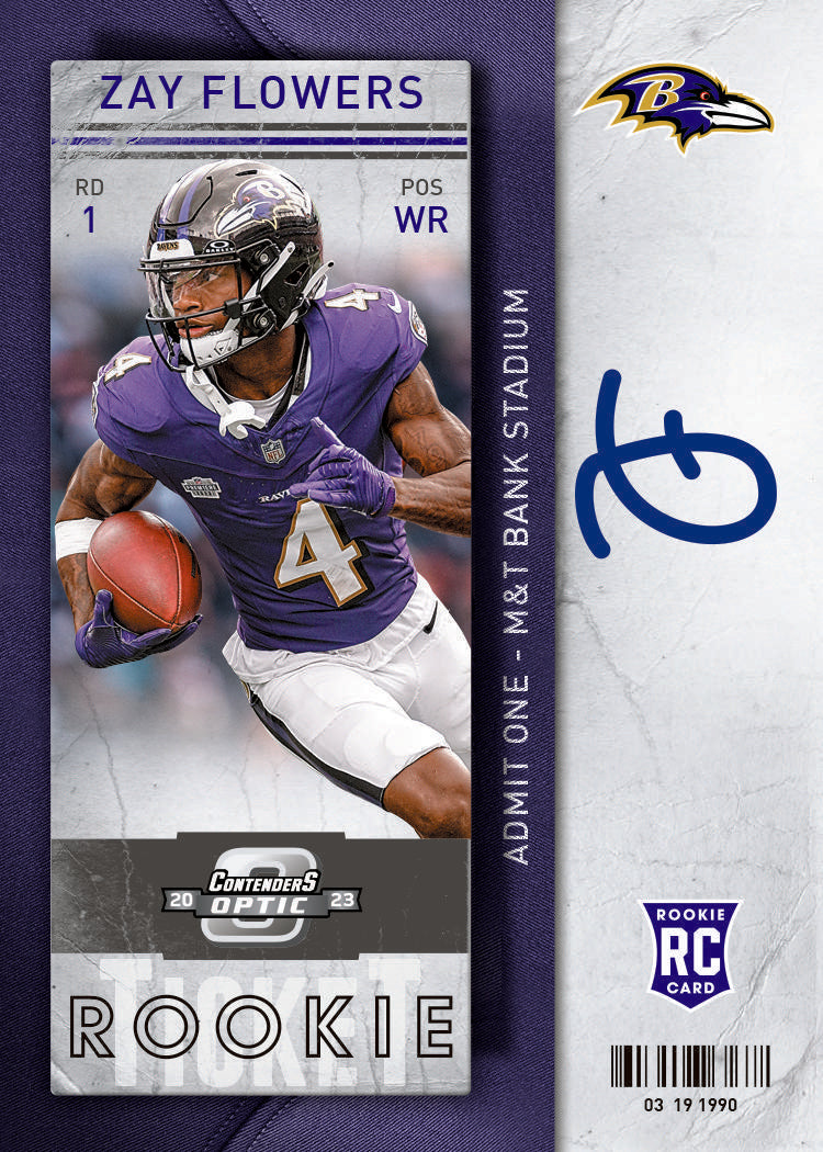 2023 Panini Contenders Optic Football Hobby 20 Box Case