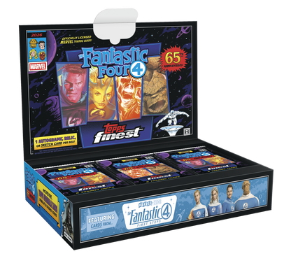 2026 Topps Marvel Finest The Fantastic Four 65th Anniversary Hobby Box