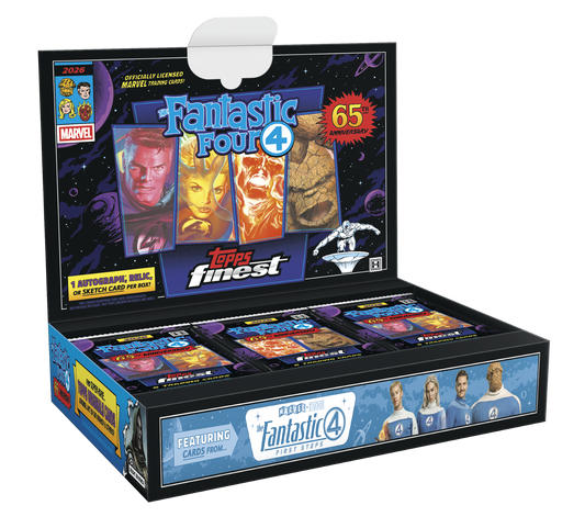 2026 Topps Marvel Finest The Fantastic Four 65th Anniversary Hobby Box