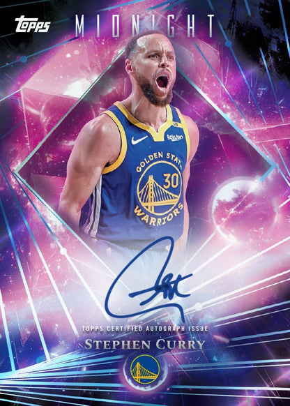2025/26 Topps Midnight Basketball Hobby 8 Box Case