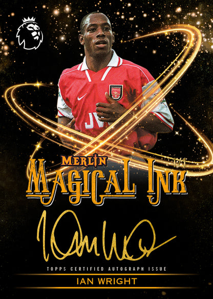 2026 Topps Merlin Premier League Soccer Hobby 12 Box Case