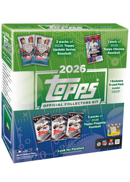 2026 Topps MLB x NFL Official Collectors Kit
