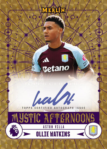 2026 Topps Merlin Premier League Soccer Blaster Box