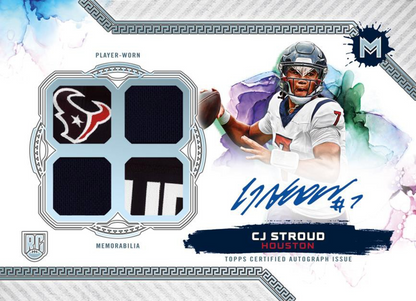 2023 Topps Motif Football Hobby 3 Box Case