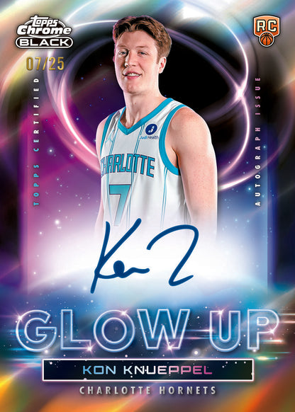 2025/26 Topps Chrome Black Basketball Hobby 8 Box Case