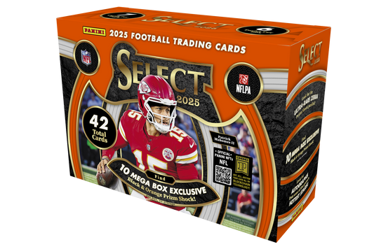 2025 Panini Select Football Hobby Mega Box