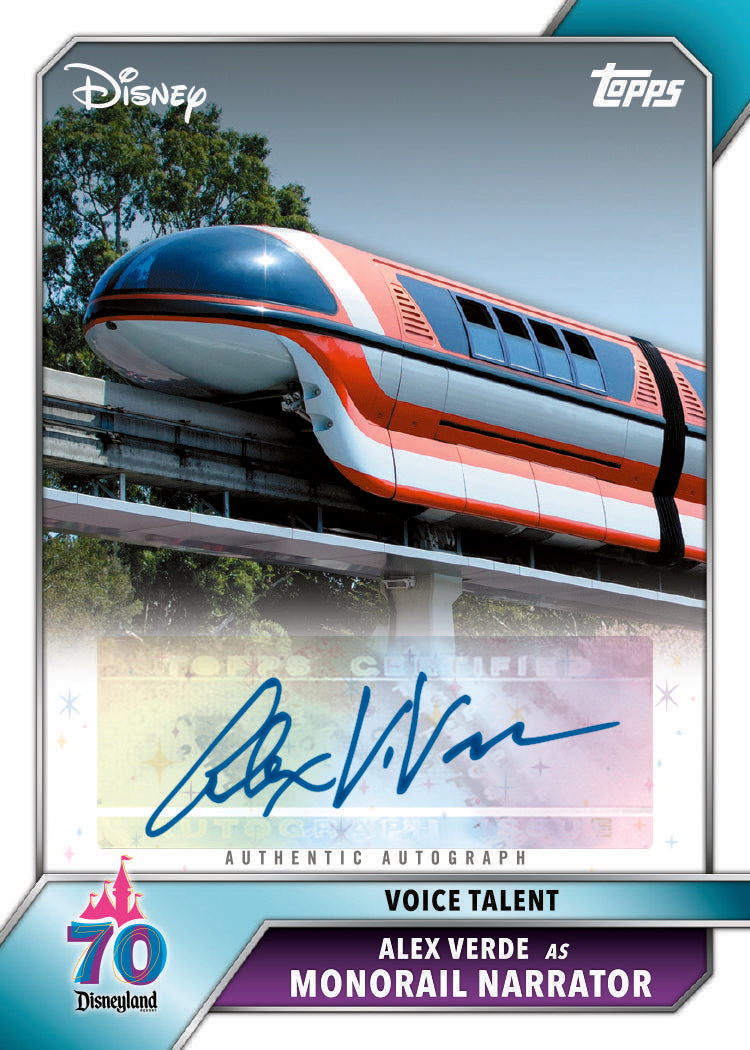 2025 Topps Disneyland 70th Anniversary Blaster Box